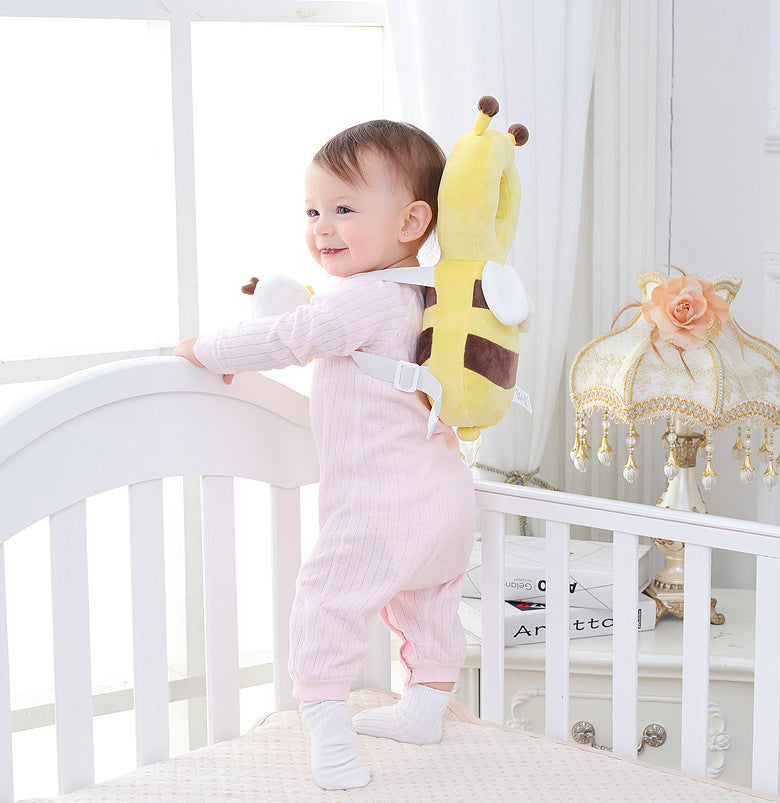 Baby Head protection pad Toddler headrest pillow baby neck Cute wings nursing drop resistance cushion baby protect Free delivery