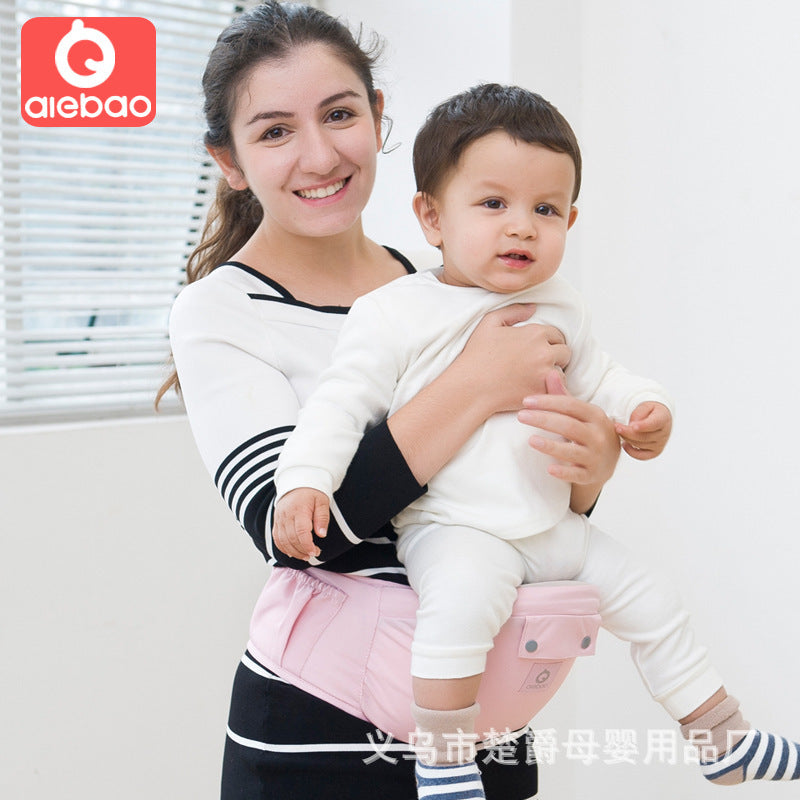 Ai Erbao four seasons multifunctional baby three-in-one baby waist stool baby carrier children's stool summer breathable