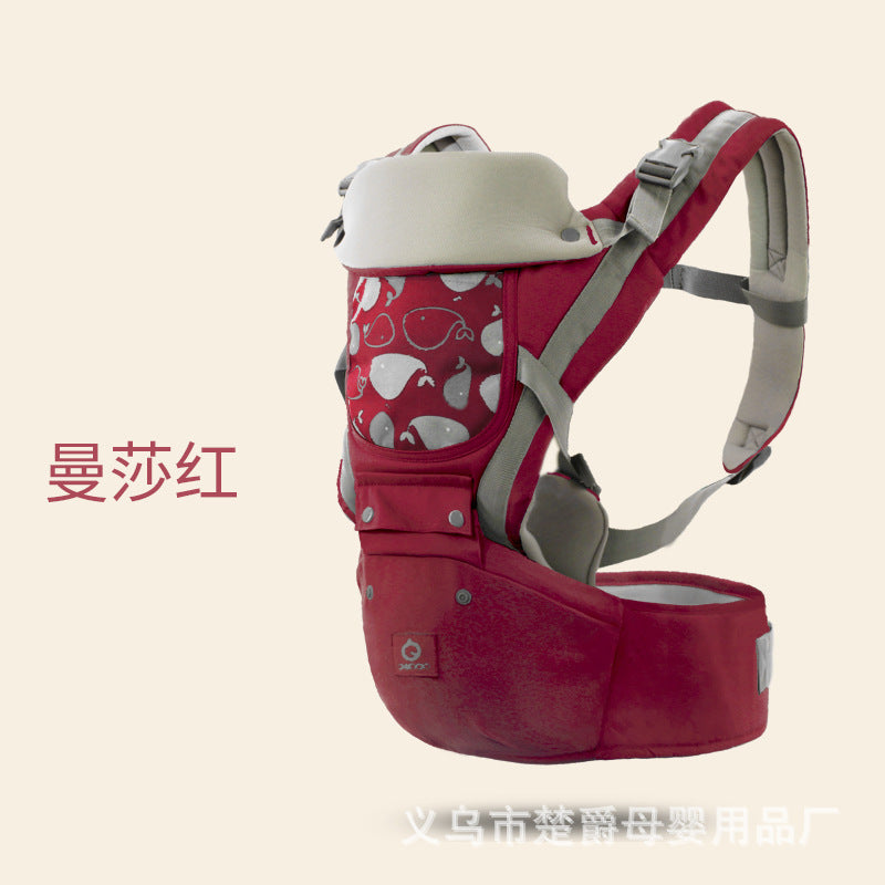 Ai Erbao four seasons multifunctional baby three-in-one baby waist stool baby carrier children's stool summer breathable