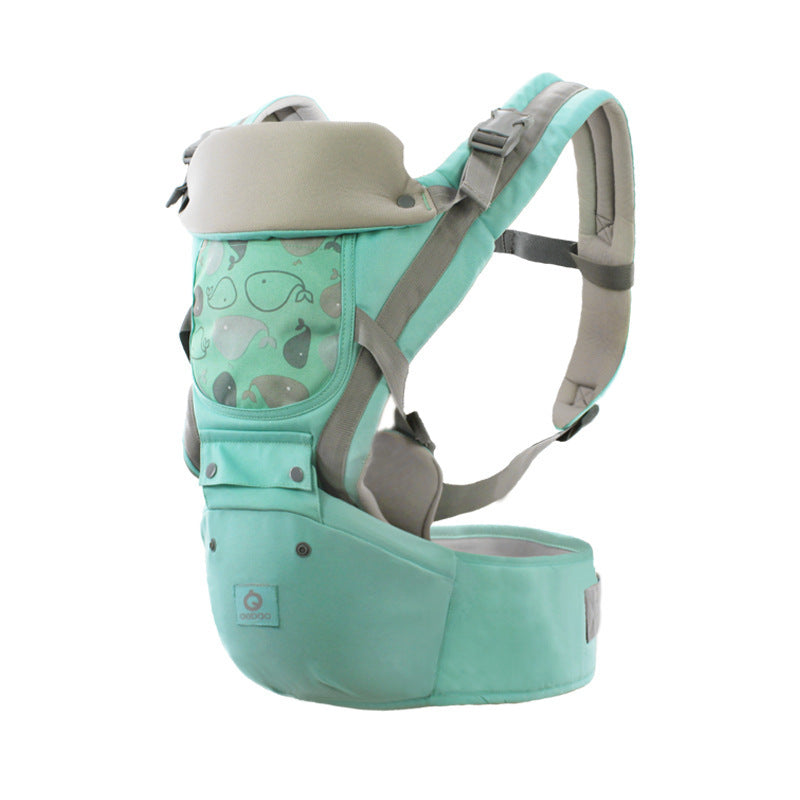 Ai Erbao four seasons multifunctional baby three-in-one baby waist stool baby carrier children's stool summer breathable