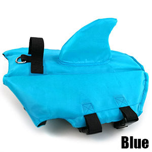 Pet Dog Life Vest Summer Shark Pet Life Clothes Dogs Jacket Dog Safety Swimwear Pets Safety Swimming Suit Dogs Vest Clothes