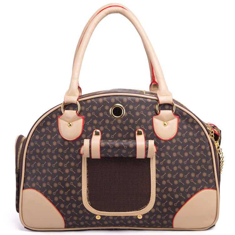 Dog travel bag anti-squeeze pet bag wholesale dog bag cat bag small dog poodle pomeranian bag