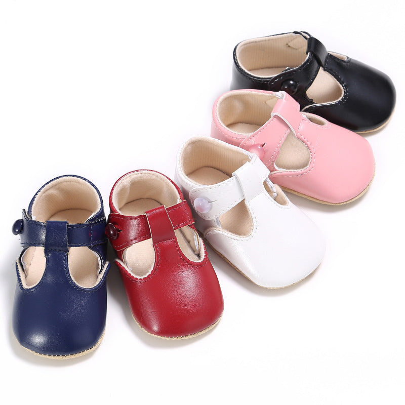 Baby shoes 2018 spring and summer princess temperament series 0-1 year old female baby soft-soled toddler shoes one drop
