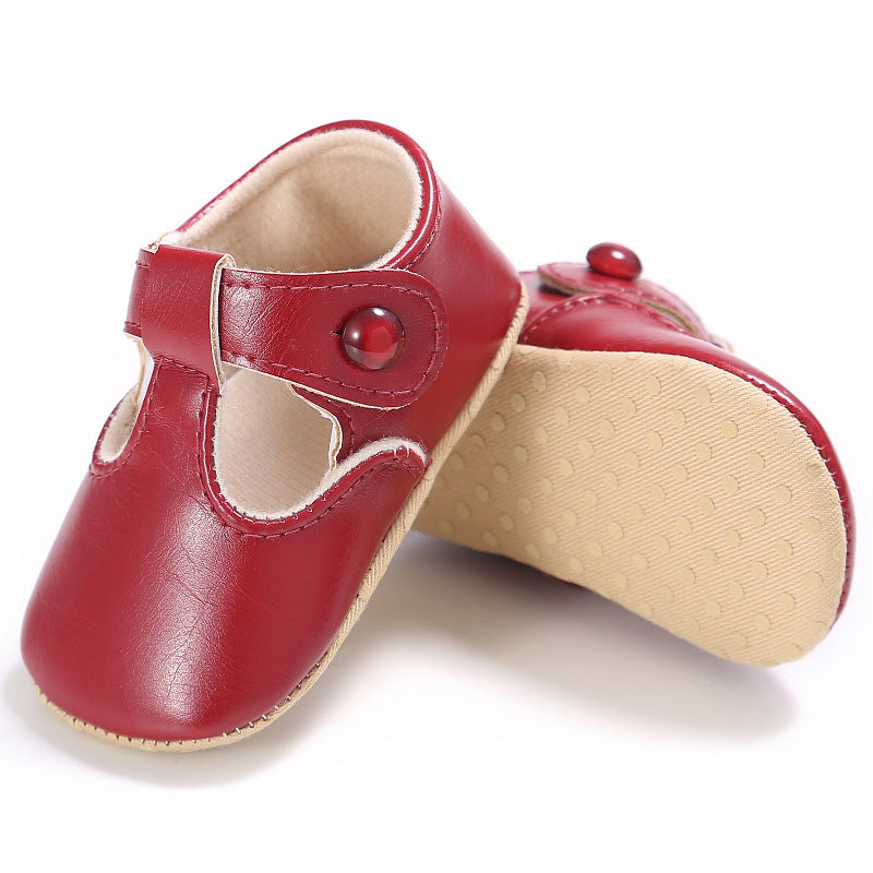 Baby shoes 2018 spring and summer princess temperament series 0-1 year old female baby soft-soled toddler shoes one drop