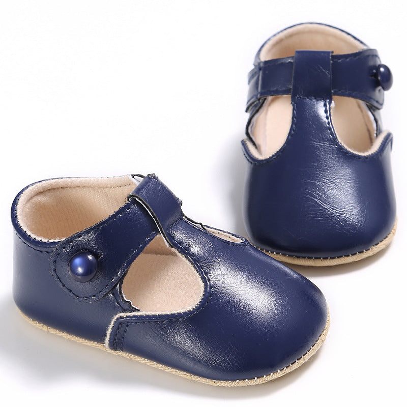 Baby shoes 2018 spring and summer princess temperament series 0-1 year old female baby soft-soled toddler shoes one drop