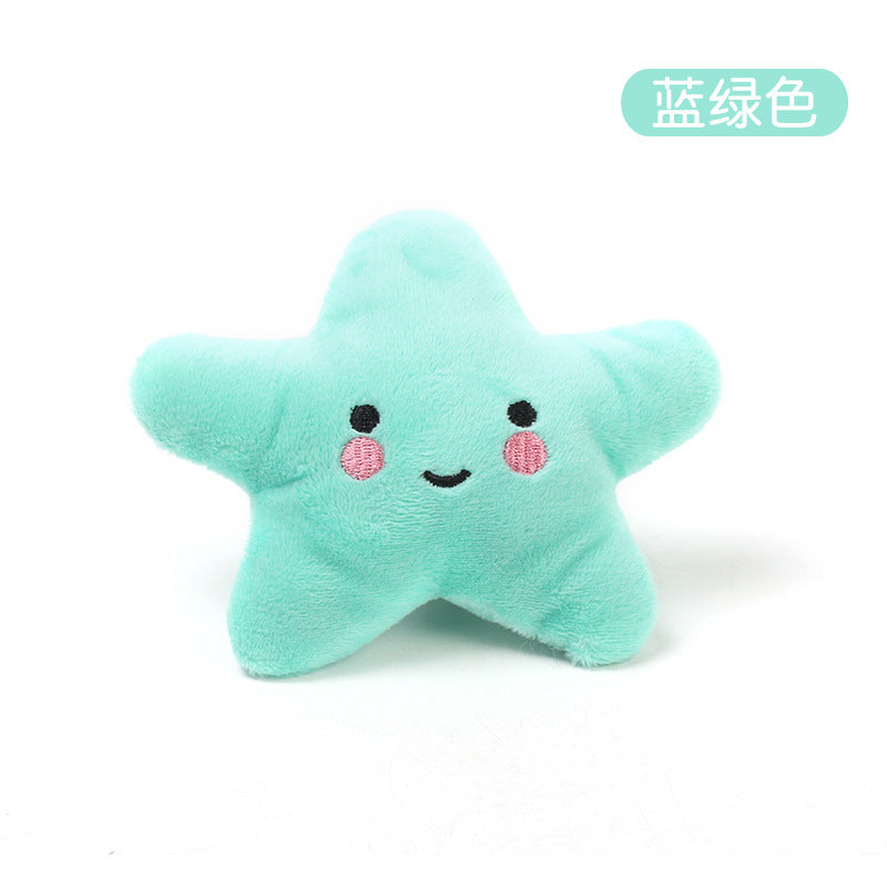 Pet toy plush starfish vocal teddy puppies molar foreign trade dog toy factory direct wholesale