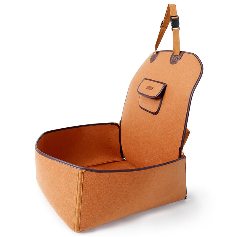 Factory direct sale pet car mat dog American retro co-pilot car mat car dog seat cushion single parking space