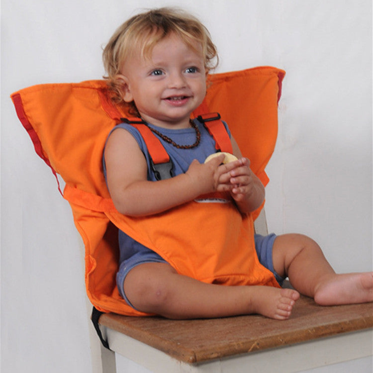Portable Infant High Chair Seat Baby Safety Carrier Adjustable Color High Chair Bag