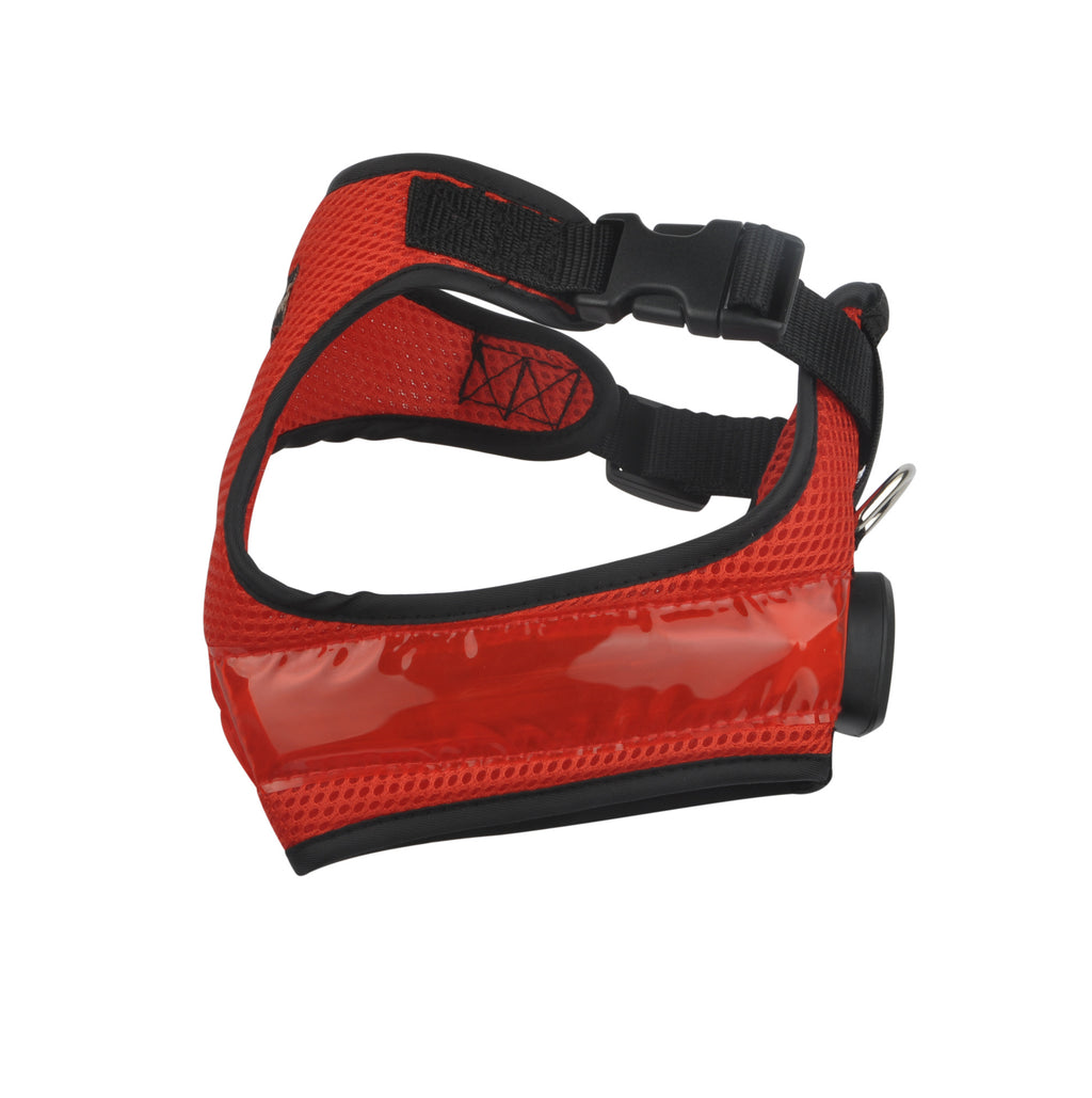 Dog luminous vest LED pet luminous chest harness cat night fluorescent flash clothes factory direct supply