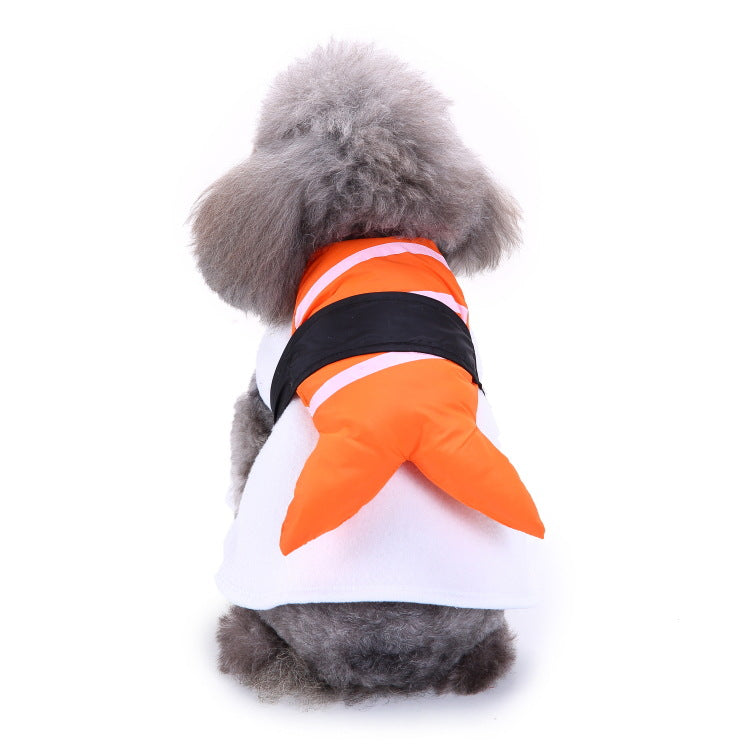 Cross-border pet dog clothes Christmas clothes creative Halloween Christmas pet clothes Funny dog clothes