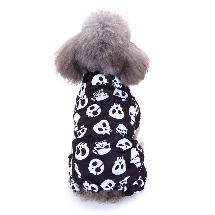 Cross-border pet dog clothes Christmas clothes creative Halloween Christmas pet clothes Funny dog clothes