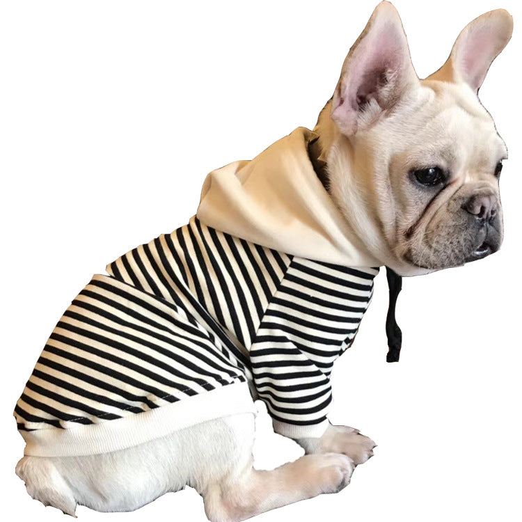Amazon pet clothes spring and autumn new terry cotton pet parent-child clothes Teddy French bulldog cat dog clothes