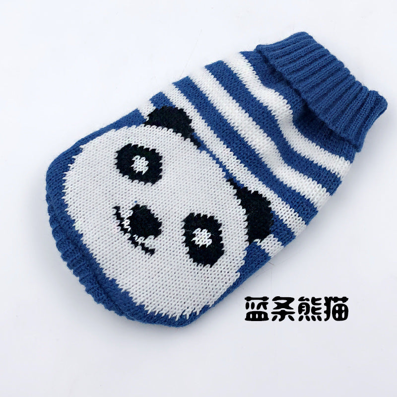 Pet sweater manufacturers in stock Autumn and winter cat and dog clothes Cat and dog sweaters knitted sweaters foreign trade sweaters