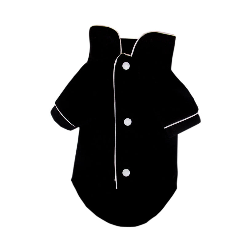 French pajamas pet puppy clothes Teddy VIP Bichon Pomeranian cat clothing two-legged clothing spring and summer clothing