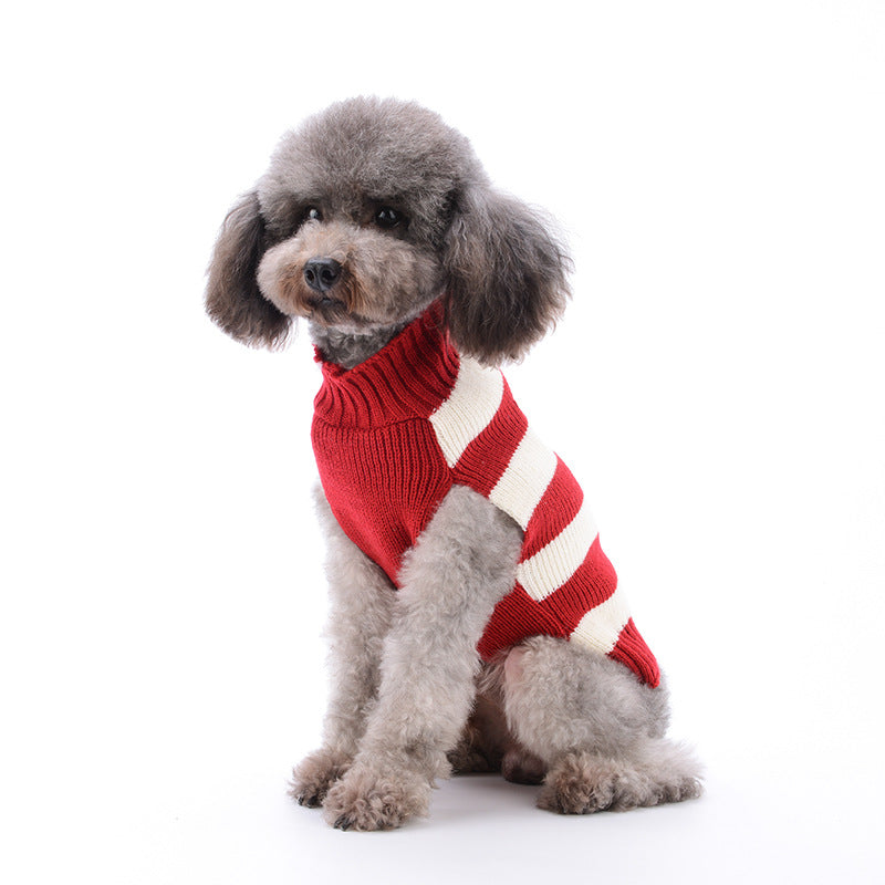 Dog clothes for spring and autumn, Teddy poodle puppy sweaters, New Year and Christmas pet clothes, elk Christmas outfits wholesale