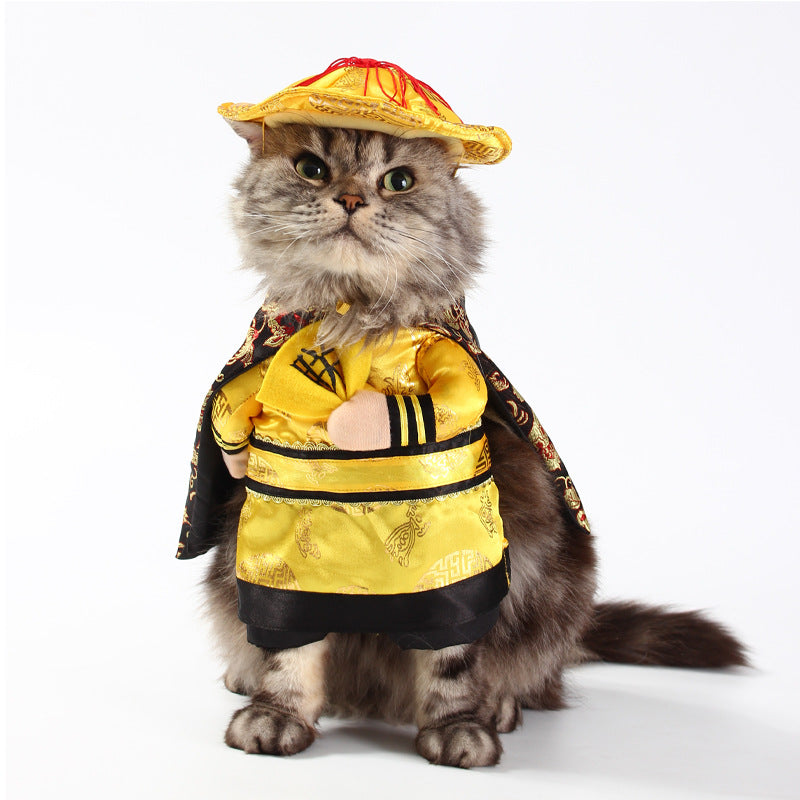 Pet cat costumes cute funny funny costumes funny cats and dogs clothes stand-up transforming clothes