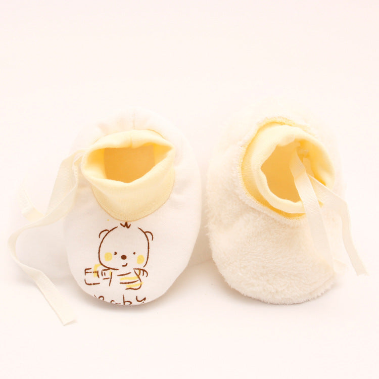 Baby gloves baby products baby gloves newborn cartoon anti-scratch gloves baby gloves