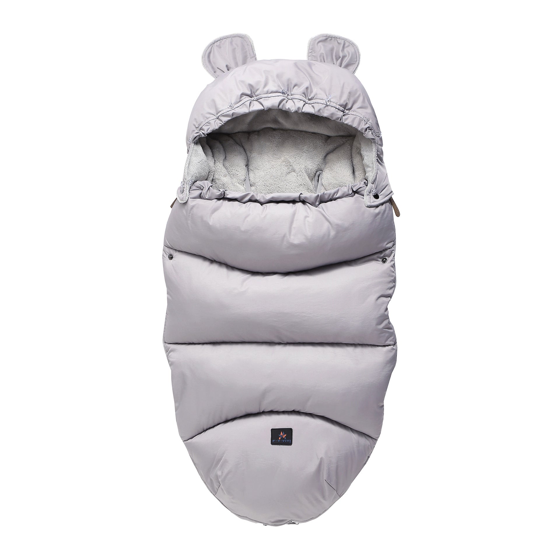 Baby's anti-kick, newborn baby stroller, sleeping bag, safe care, baby sleep thickening, warmth and cold protection
