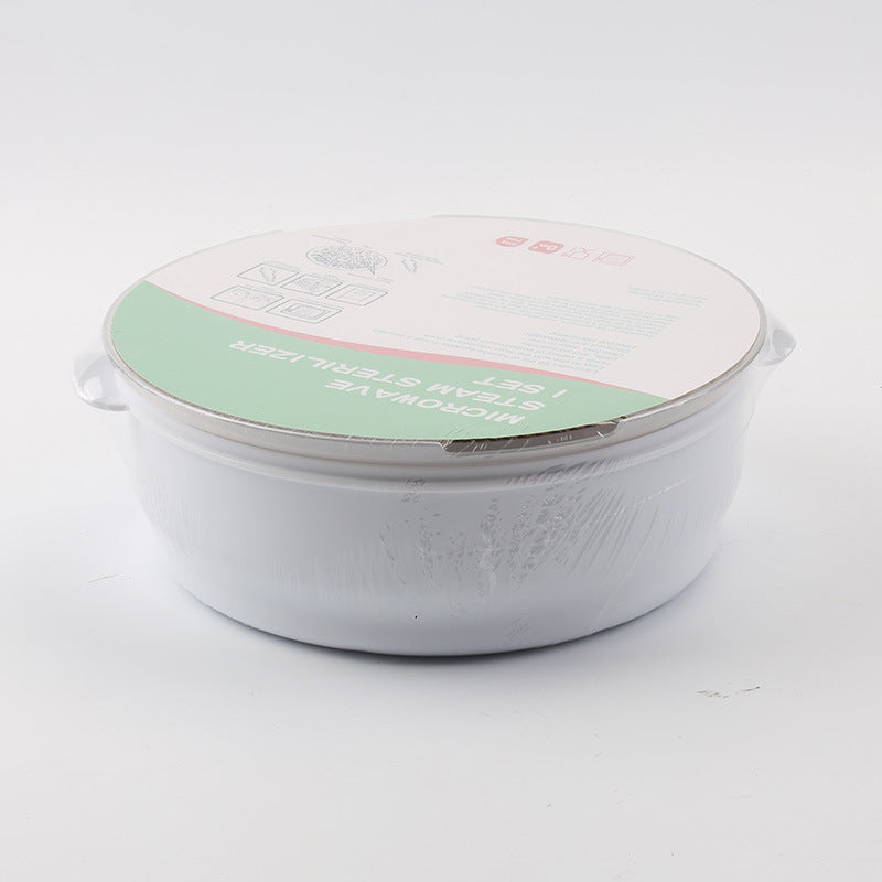 Factory direct sale baby microwave bottle sterilizer box high temperature resistant household baby tableware toy pacifier sterilizer