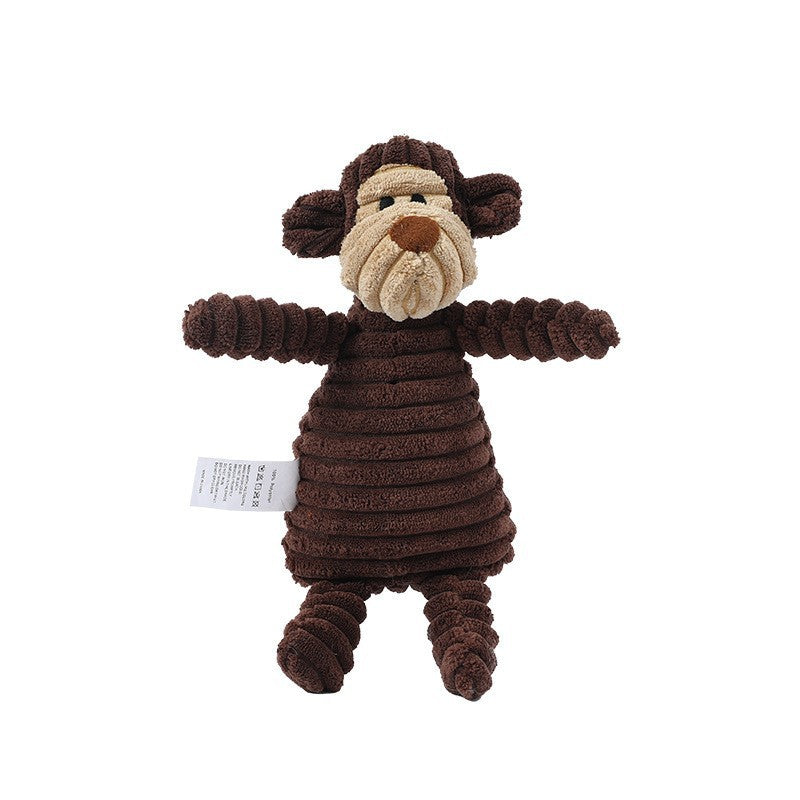 Dog chewing sound toy fun pizza BB interactive training resistant to tearing simulation pet teething toy