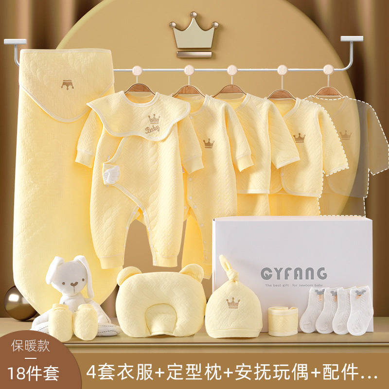 Baby Gift Box Set Newborn Gift Full Moon Gift Baby Clothing Newborn Supplies Spring Autumn Winter