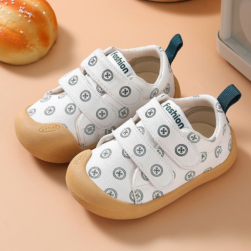 Boys and girls baby toddler shoes non-slip wear-resistant spring and autumn soft sole breathable 0-1-3 years old 2 girls baby cloth anti-collision shoes