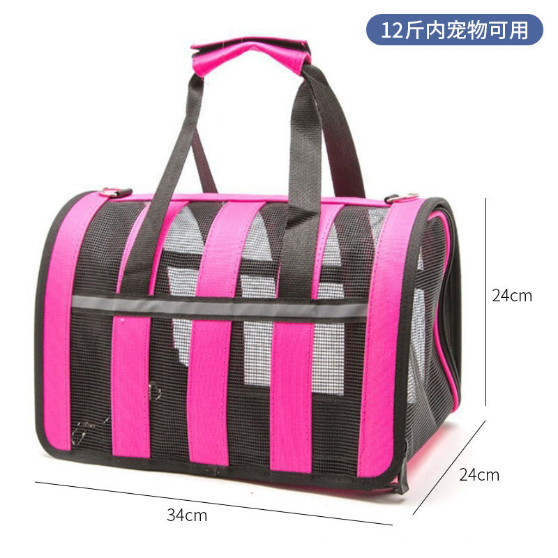 Wholesale cat bag convenient pet folding pet bag cat breathable space capsule single shoulder portable dog backpack