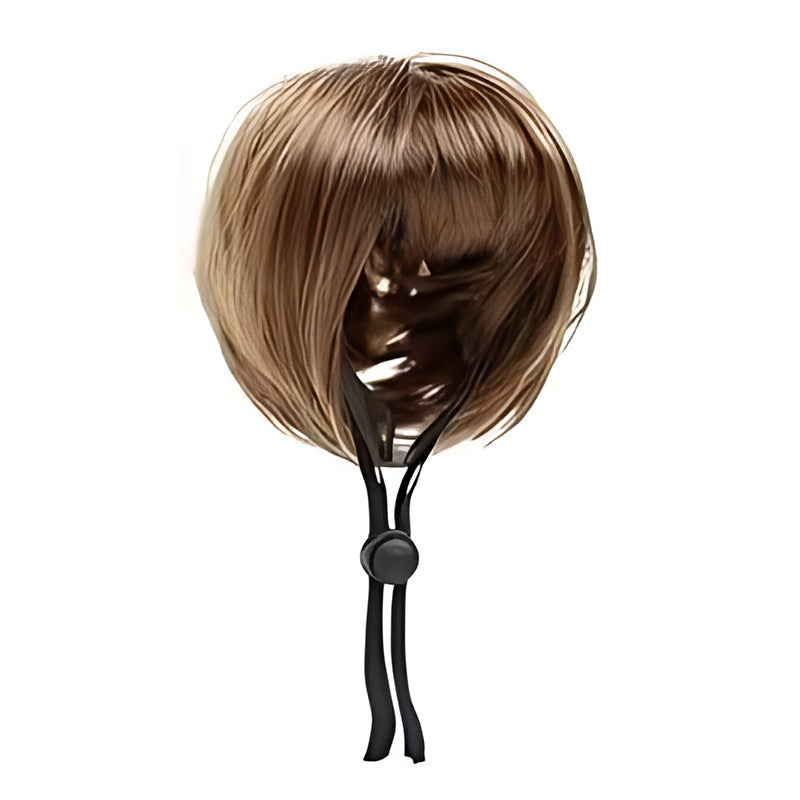 Factory direct sales cross-border pet hot-selling pet wigs dog wigs Halloween pet accessories curly hair straight hair