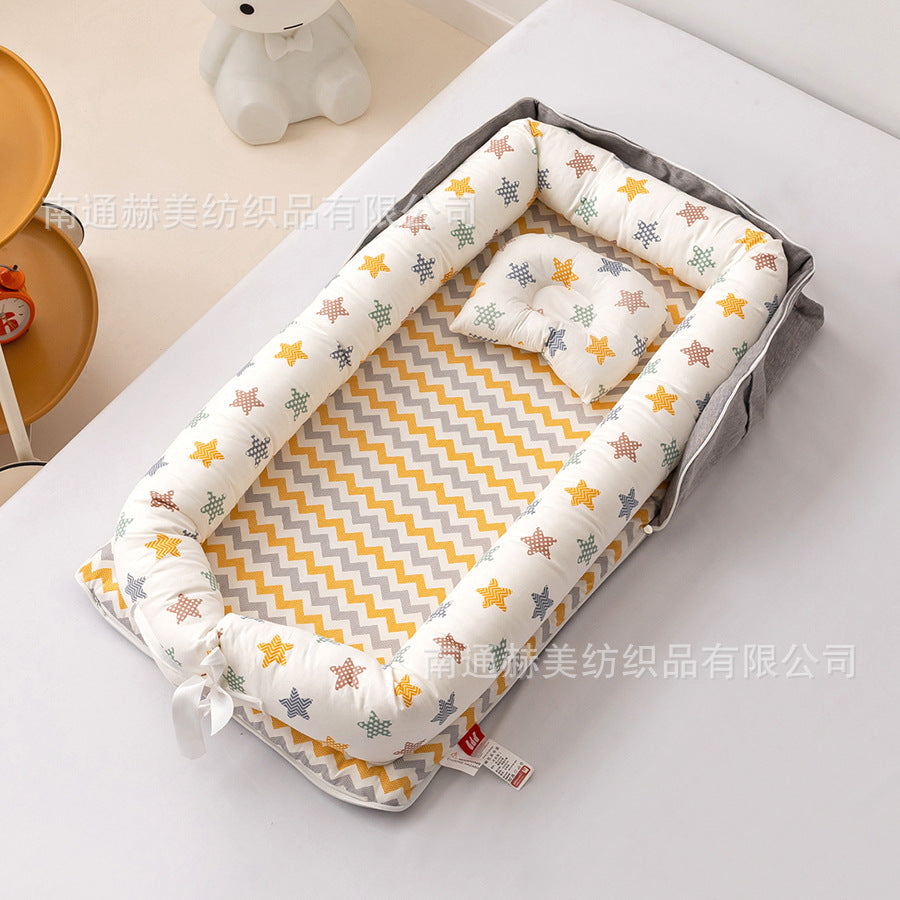 Hemei baby bed portable mommy hold baby nest isolation shoulder bag bed medium bed travel baby bed