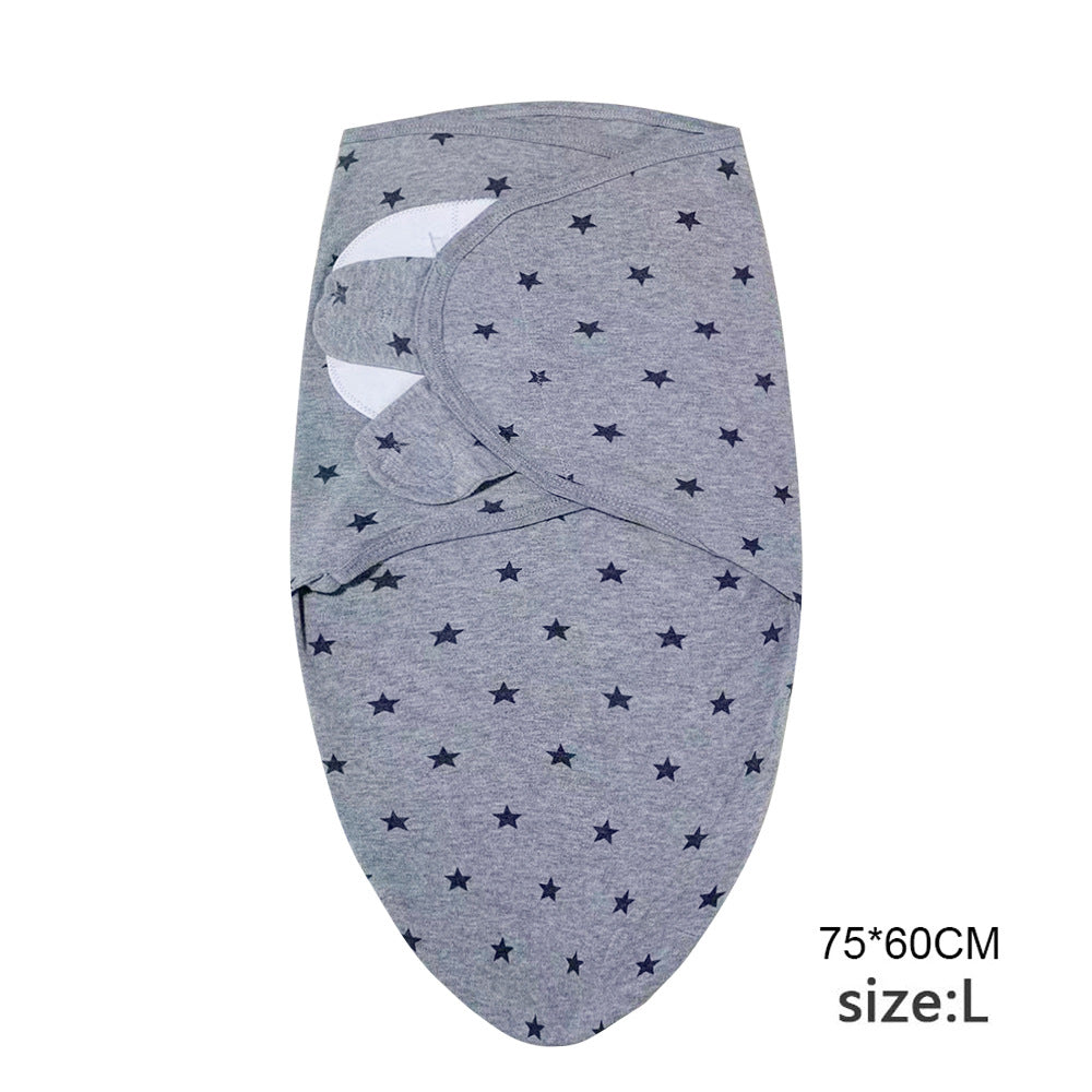 Manufacturers wholesale baby blanket soft baby swaddle baby blanket swaddle sleeping spring and summer bag anti-startle blanket