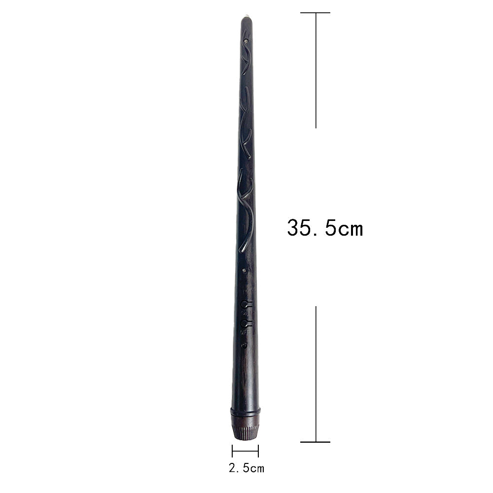 Amazon hot selling magic wand led electronic candle light Halloween Christmas decoration tear candle long rod wax