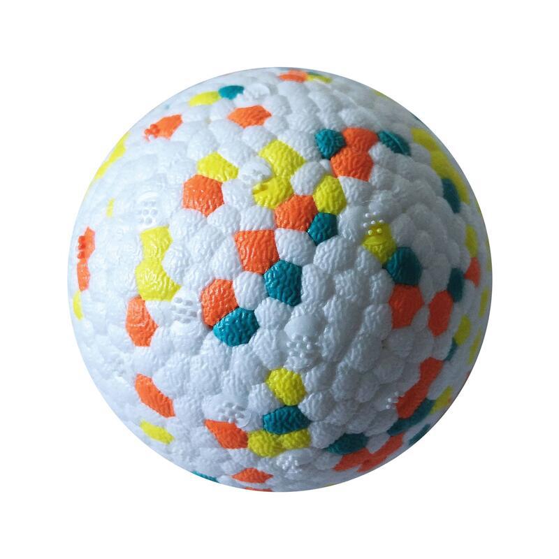 Meianju popping ball high-elastic lightweight popcorn ball bite-resistant molar pet toy dog solid toy ball