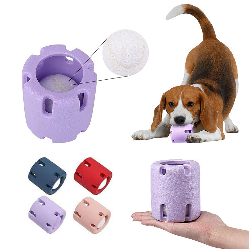 Dog Tennis Cup Cross-border Dog Interactive Chewing Toy Pet Tennis Cup Dog Teeth Grinding