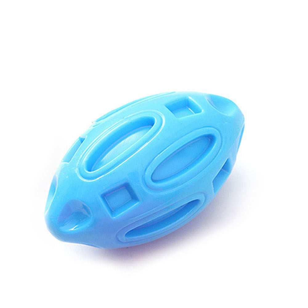 Senye pet toys bite-resistant TPR sounding football dog supplies teeth grinding teeth cleaning puppy toy ball wholesale