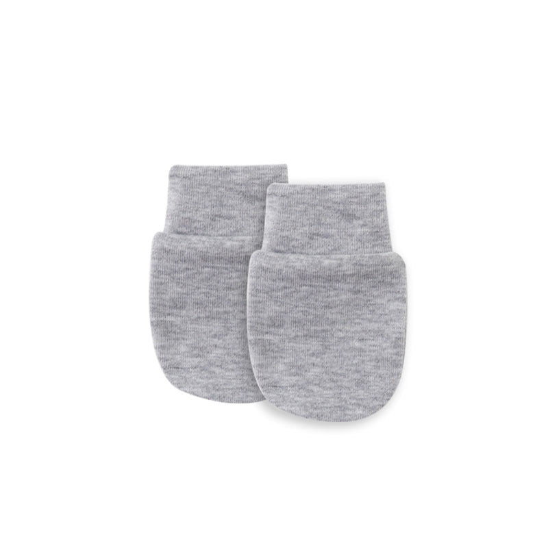 2023 Spring, Summer and Autumn Thin Newborn Anti-scratch Gloves Baby Anti-scratch Face Comfortable Breathable Newborn Baby Protective Gloves