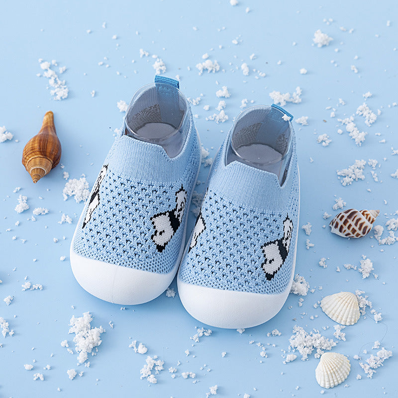 Baby toddler shoes baby shoes new 0-3 years old non-slip soft bottom breathable boys and girls anti-fall spring, summer and autumn shoes