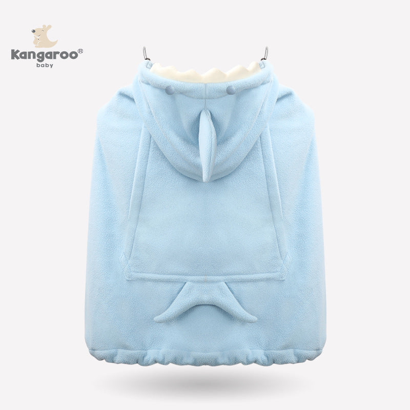 Baby and child multi-functional cartoon sling cloak autumn and winter style windproof cloak baby newborn waist stool cloak