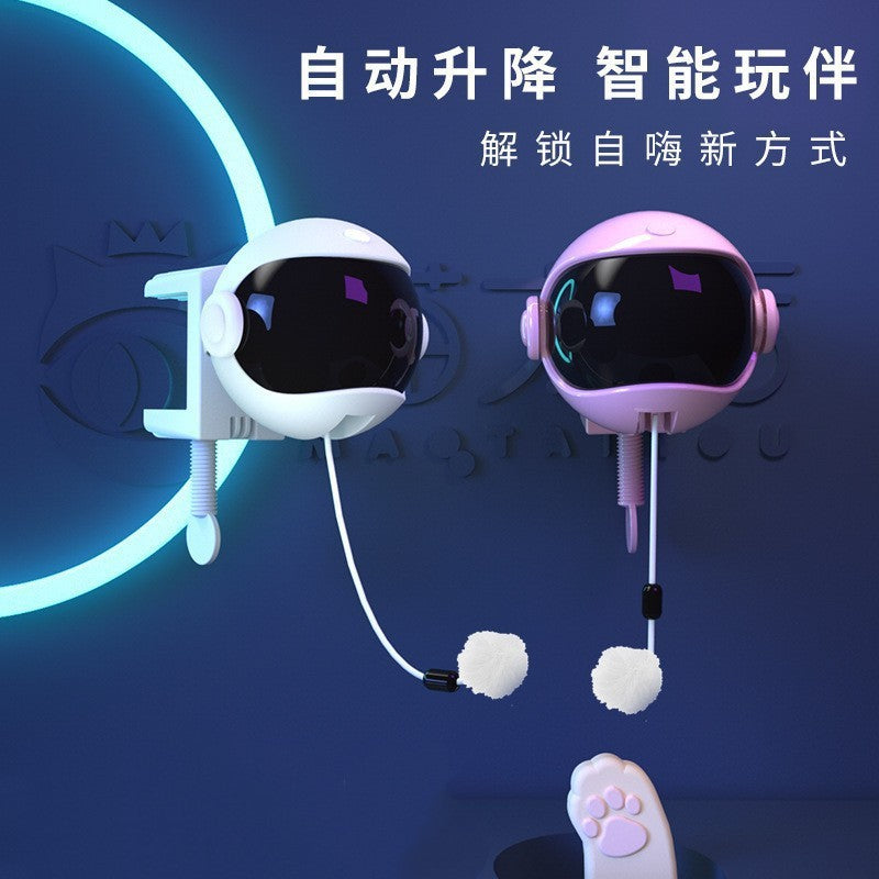 Amazon new automatic lifting ball electric cat toy self-hilarious cat toy interactive pet supplies wholesale