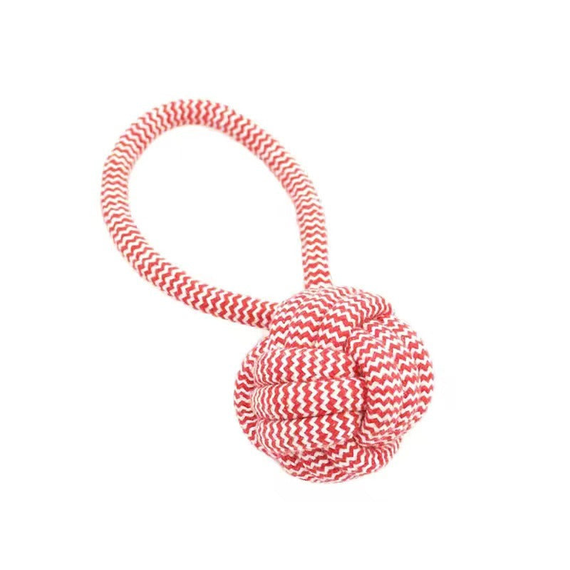 Pet Toy Dog Knot Toy Animal Shape Teeth Gnawing Rope Pomeranian Interactive Pull Tug of War Dog Toy