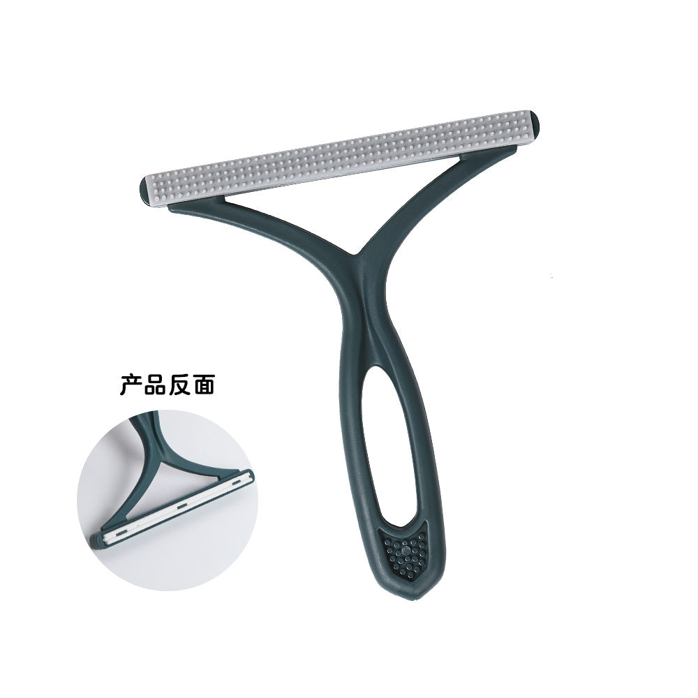 Electrostatic double-sided hair remover clothes mat household hair remover cleaning hair removal adsorption sticky hair artifact pet hair removal