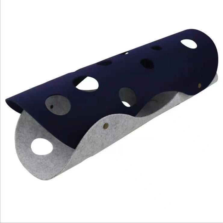 Cat toy channel pet cat tunnel rolling ground dragon teasing cat toy cat nest various combination felt cat nest tunnel