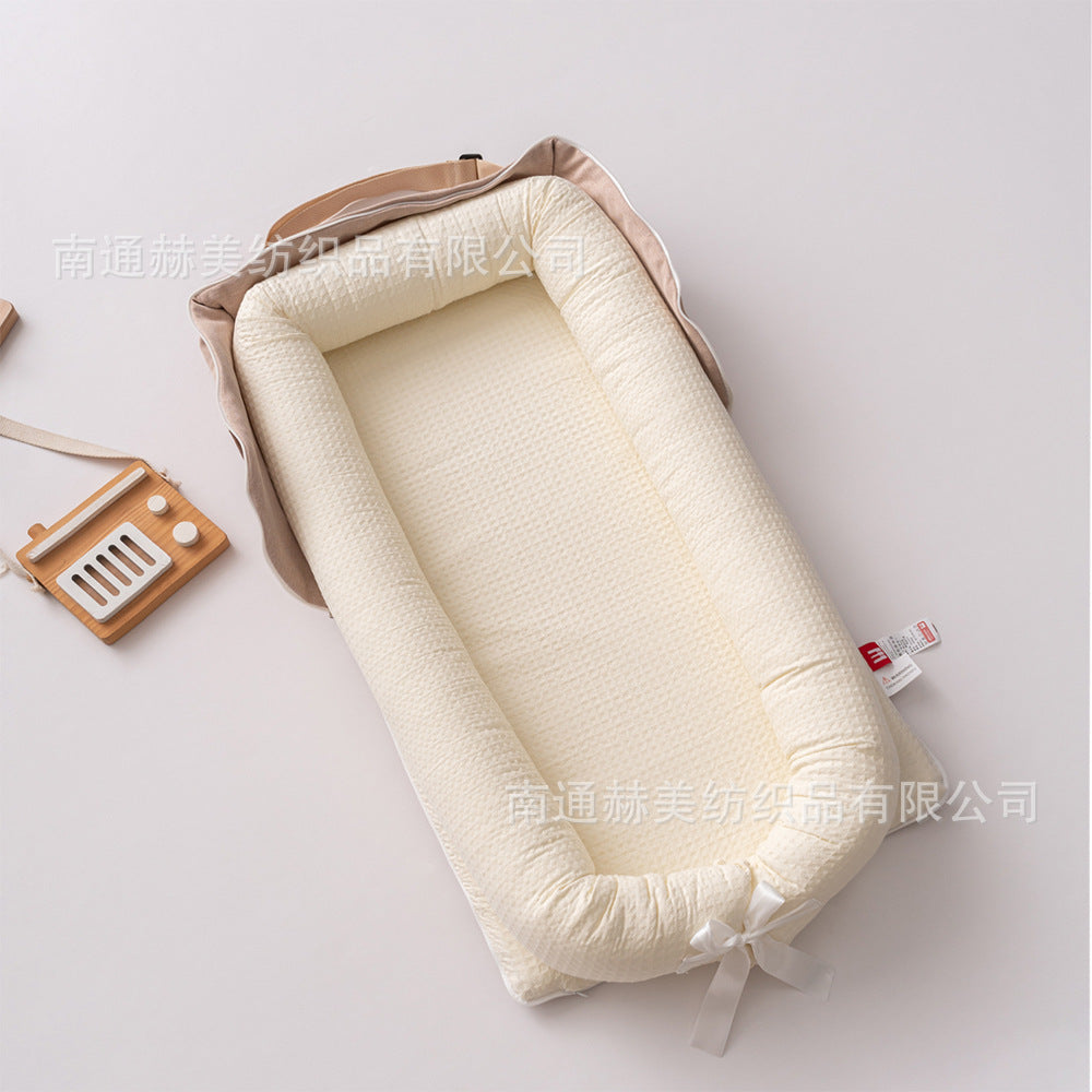 Hemei baby bed portable mommy hold baby nest isolation shoulder bag bed medium bed travel baby bed