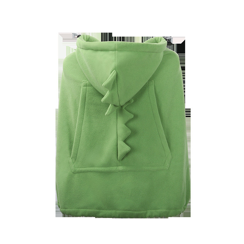 Baby and child multi-functional cartoon sling cloak autumn and winter style windproof cloak baby newborn waist stool cloak