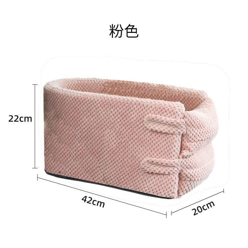 Pet central control car seat cushion Teddy kennel cat dog car seat cushion soft pillow pet bag