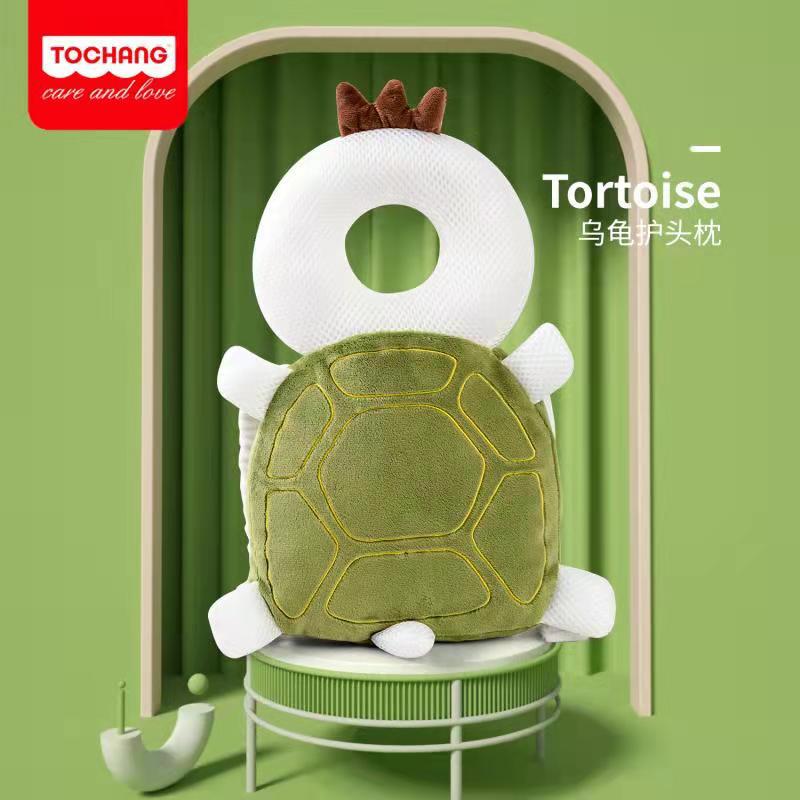 Baby headrest spring and autumn breathable plush headrest anti-fall baby protection pad toddler cap wholesale