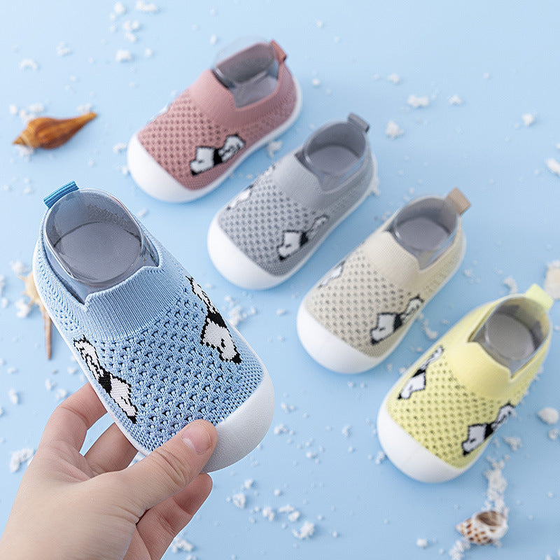 Baby toddler shoes baby shoes new 0-3 years old non-slip soft bottom breathable boys and girls anti-fall spring, summer and autumn shoes