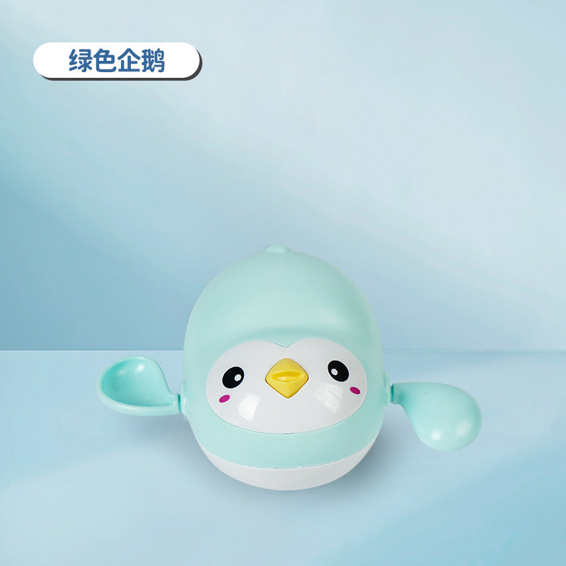 Douyin same baby water bath toys playing water turtle dolphin swimming little yellow duck summer bathroom children