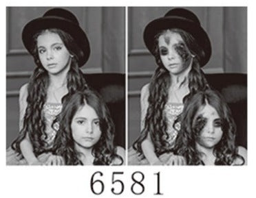 Anime 2D mobile phone stickers modern 3D mini mobile phone stickers refrigerator 3D decorative stickers Halloween creative stickers