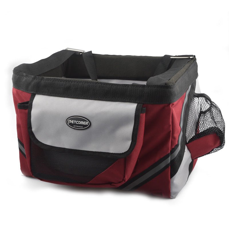 Pet bicycle bag for going out, travel basket, cat and dog backpack, bicycle, poodle, cycling and camping stand