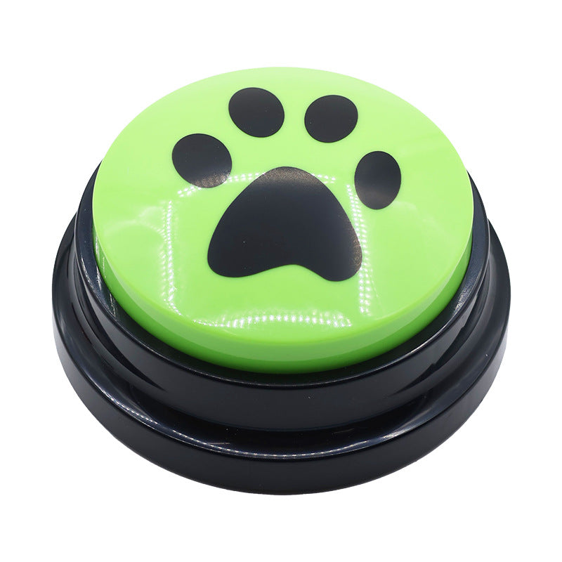 Pet communication button dog sound box training talking toy recording sounder squeeze box voice